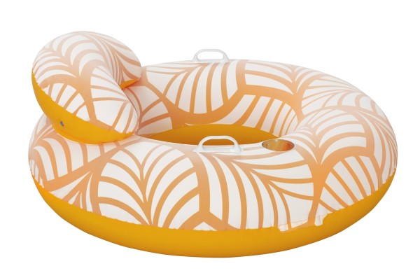 Bestway Schwimmreifen-Comfort Plush™ Schwimmring mit Kopfstütze 118 x 117 cm